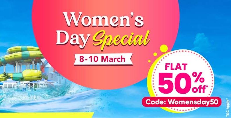 India Desire : Imagicaa Offers: Flat 50% Off On Theme / Water Park Regular Tickets For All Women Guests